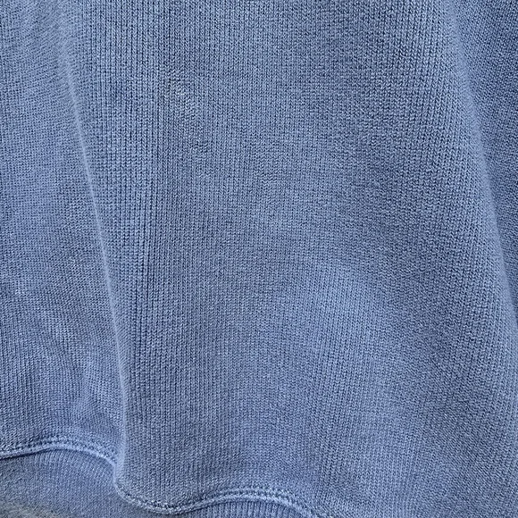 Tommy Bahama Relax 1/4 Zip Sweater Mens M Faded Blue Pullover Sweatshirt - Picture 11 of 13